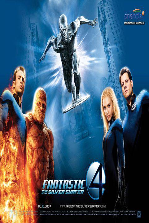 Fantastic Four : Rise of the Silver Surfer (2007) poster
