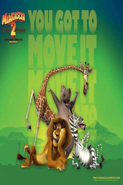Madagascar: Escape 2 Africa (2008) poster