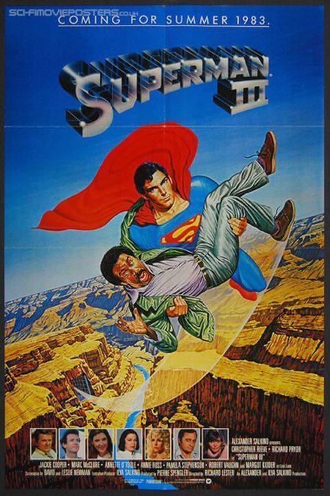Superman III (1983) poster