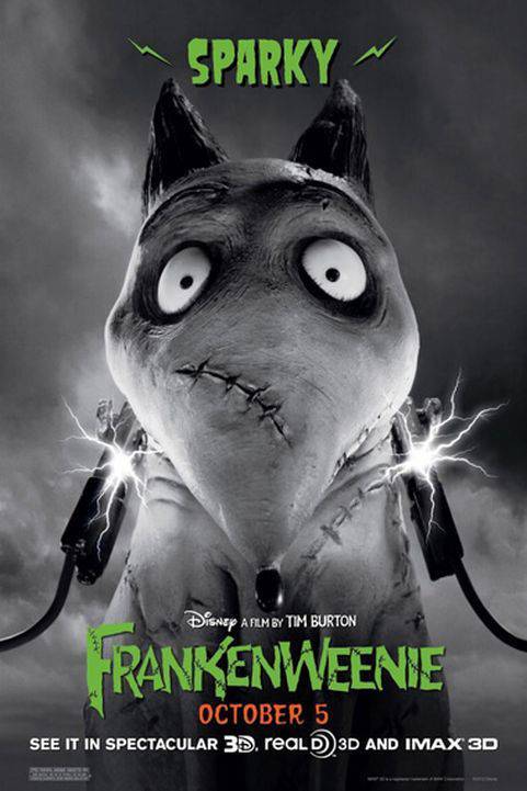 Frankenweenie (2012) poster