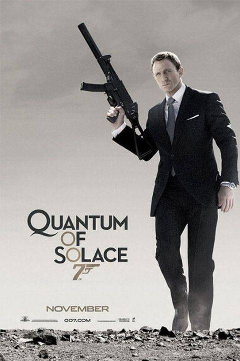 Quantum of Solace (2008) poster