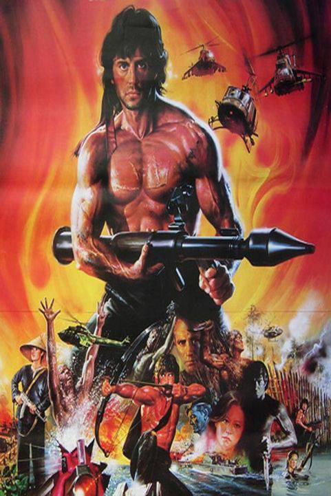 Rambo: First Blood Part II (1985) poster