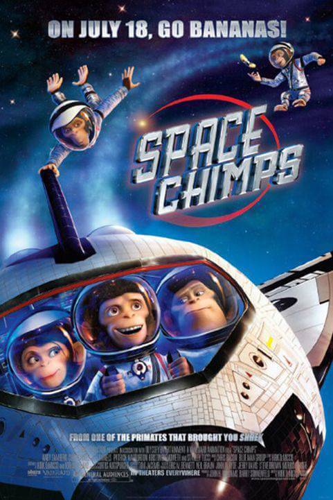 Space Chimps (2008) poster