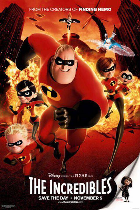 The Incredibles (2004) poster