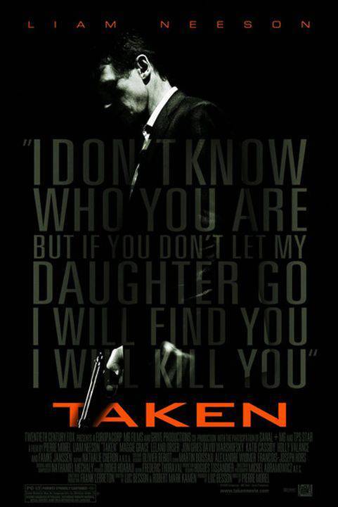 Taken (2008) poster