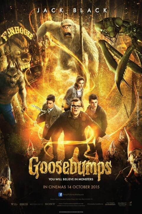 Goosebumps 2015 poster