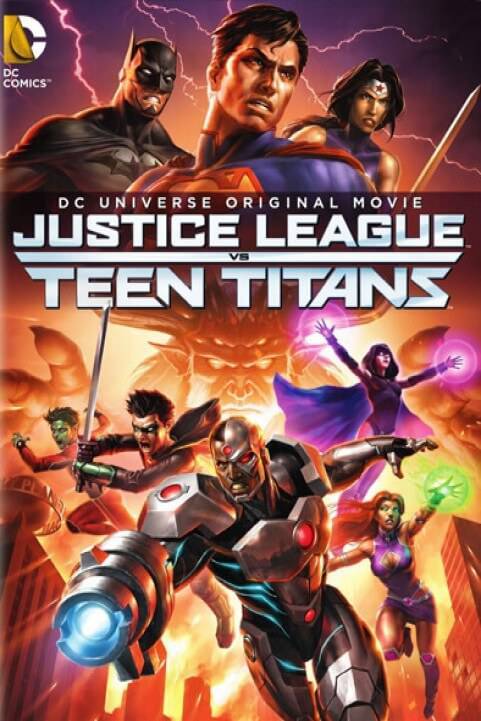 Justice League vs. Teen Titans (2016) poster