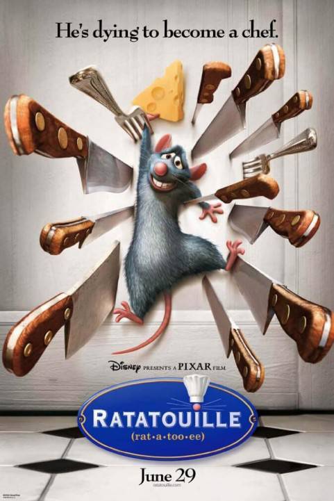 Ratatouille (2007) poster