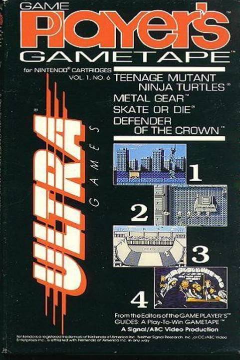 Game Player's Gametape for Nintendo Cartridges - Vol. 1, No. 6: Ultra Games poster