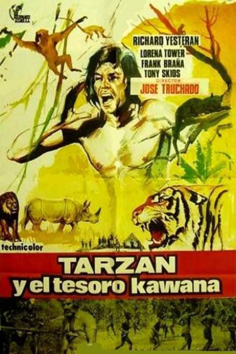 Tarzán y el tesoro Kawana poster