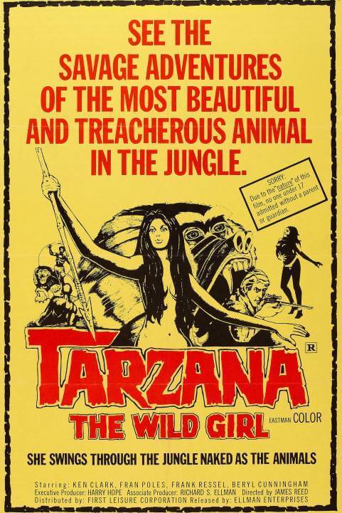 Tarzana, sesso selvaggio poster
