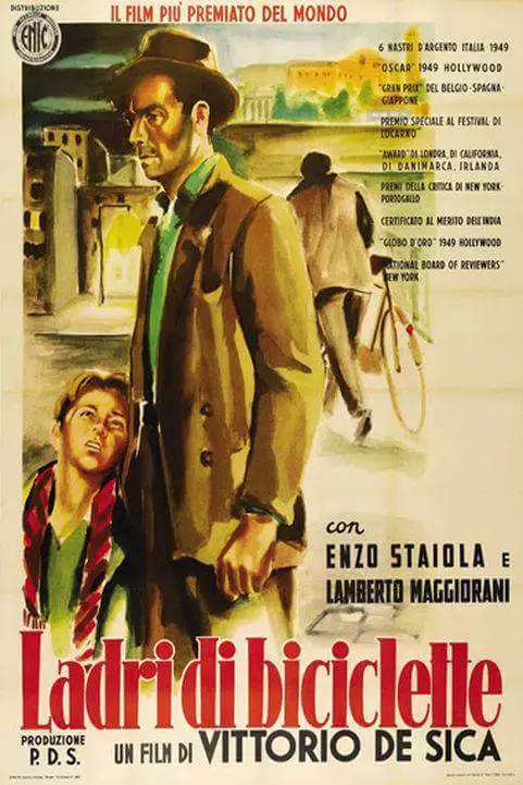 Bicycle Thieves (1948) poster