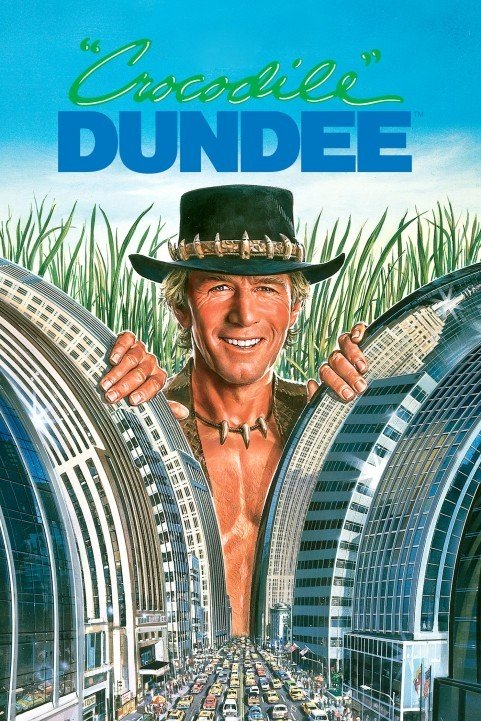Crocodile Dundee (1986) poster