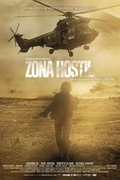 Zona hostil (2017) poster