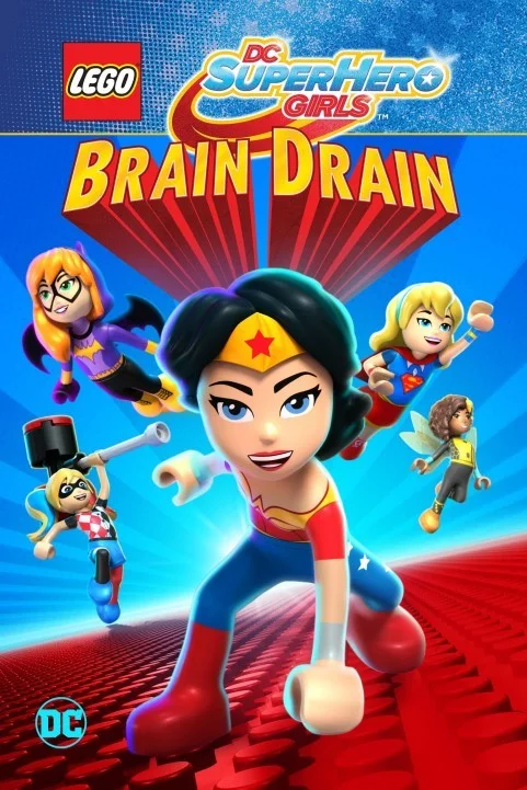LEGO DC Super Hero Girls: Brain Drain (2017) poster