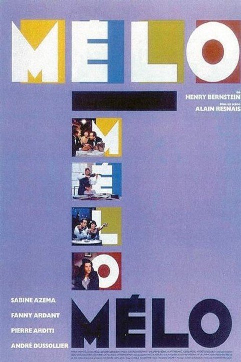 Mélo (1986) poster
