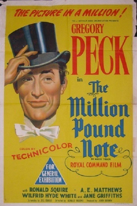 The Million Pound Note poster