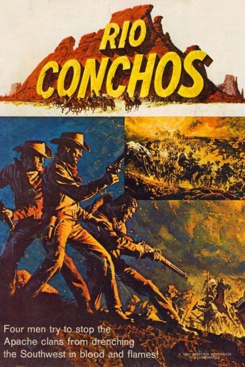 Rio Conchos (1964) poster