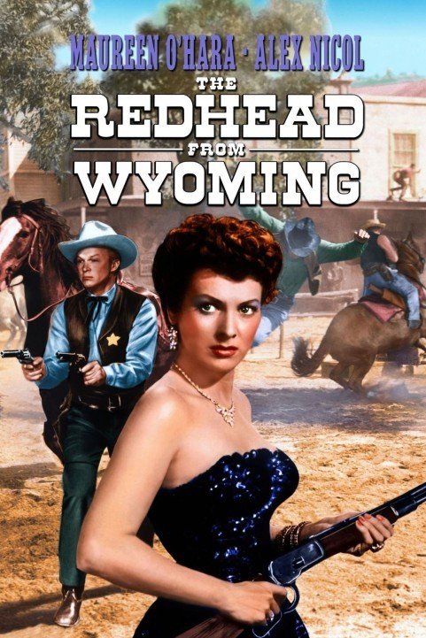 The Redhead from Wyoming (1953) poster