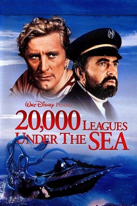 20,000 Leagues Under the Sea (1954) poster