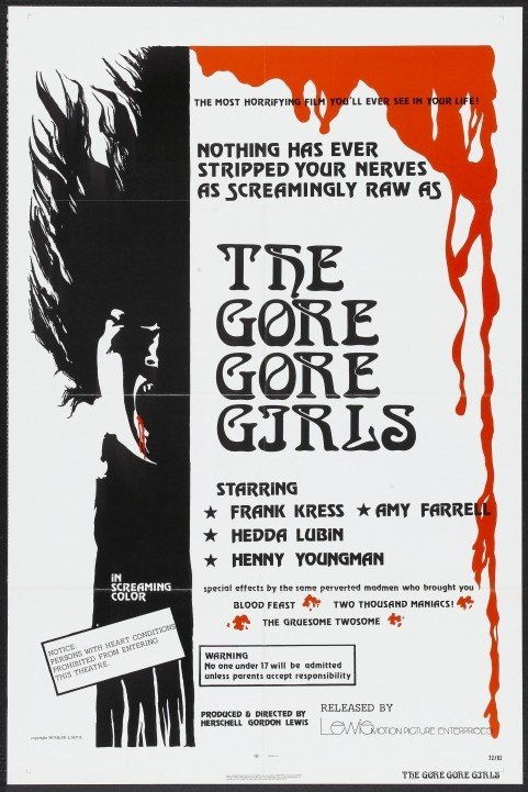 The Gore Gore Girls (1972) poster