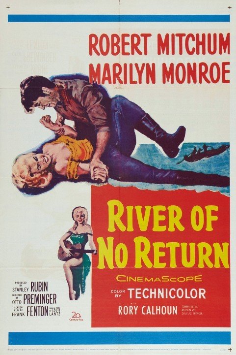 River of No Return (1954) poster