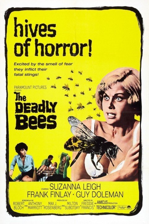 The Deadly Bees (1966) poster