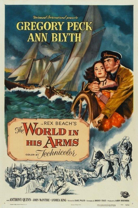 The World in His Arms poster