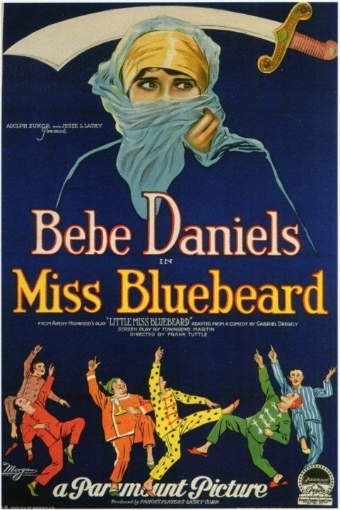 Miss Bluebeard poster