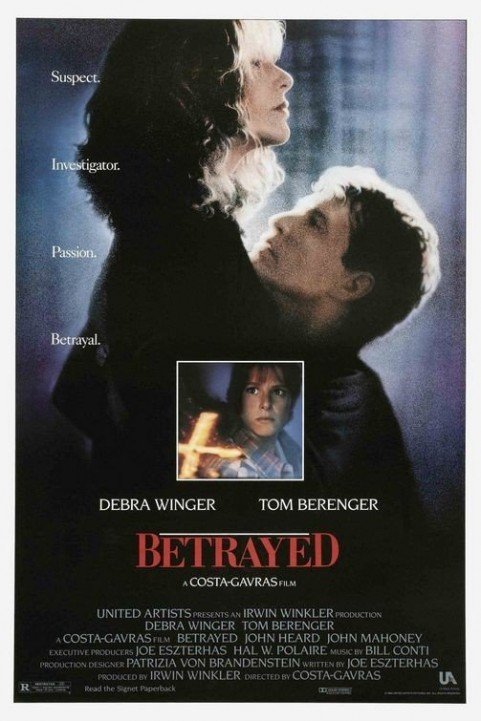 Betrayed (1988) poster