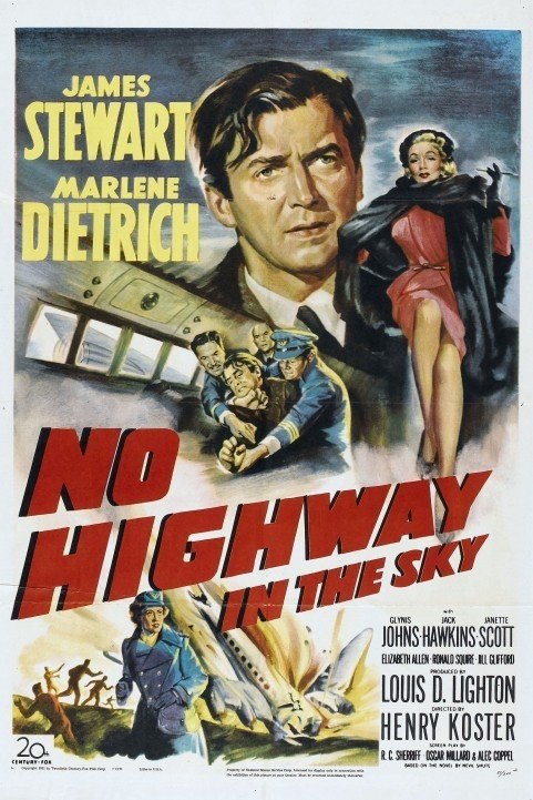 No Highway in the Sky (1951) poster