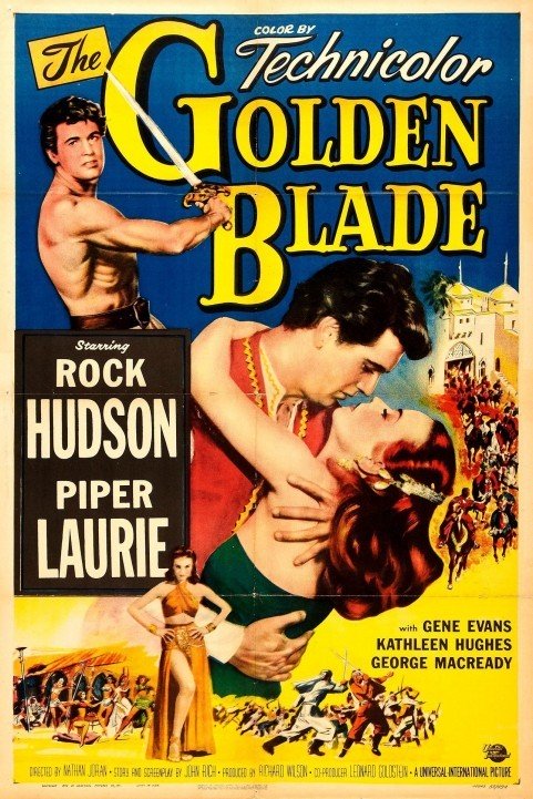 The Golden Blade (1953) poster