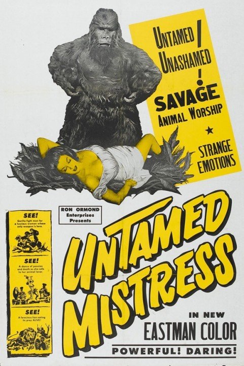 Untamed Mistress (1956) poster