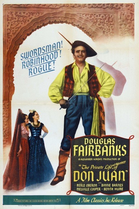 The Private Life of Don Juan (1934) poster