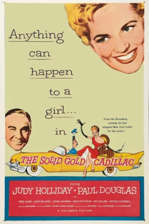 The Solid Gold Cadillac (1956) poster