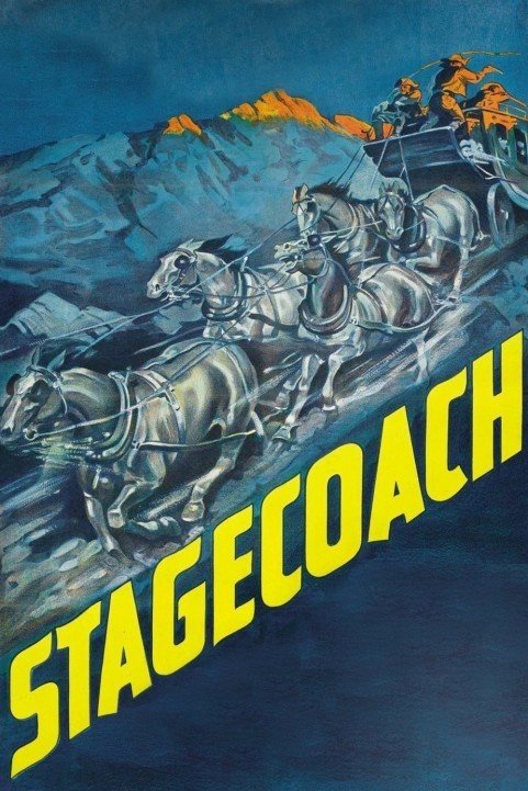 Stagecoach (1939) poster