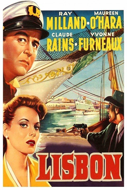 Lisbon (1956) poster