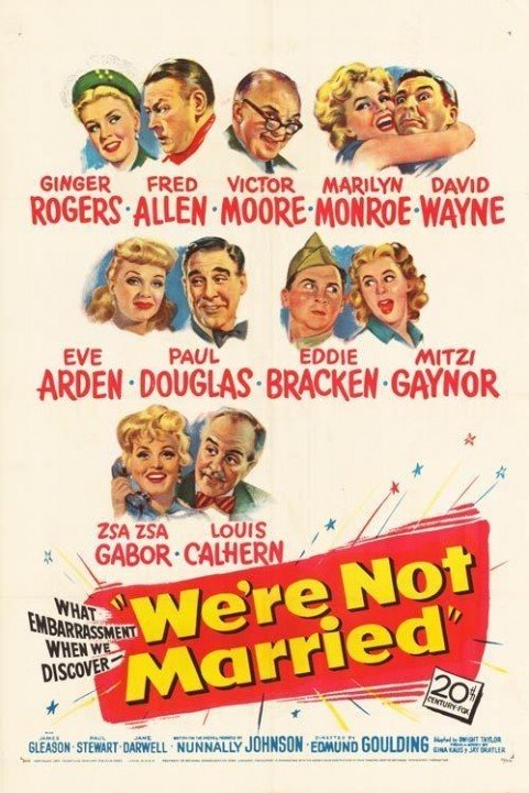 We're Not Married! (1952) poster