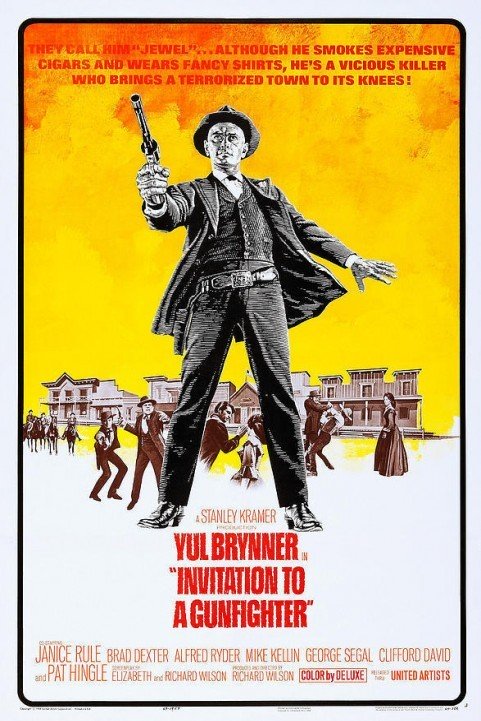 Invitation to a Gunfighter (1964) poster