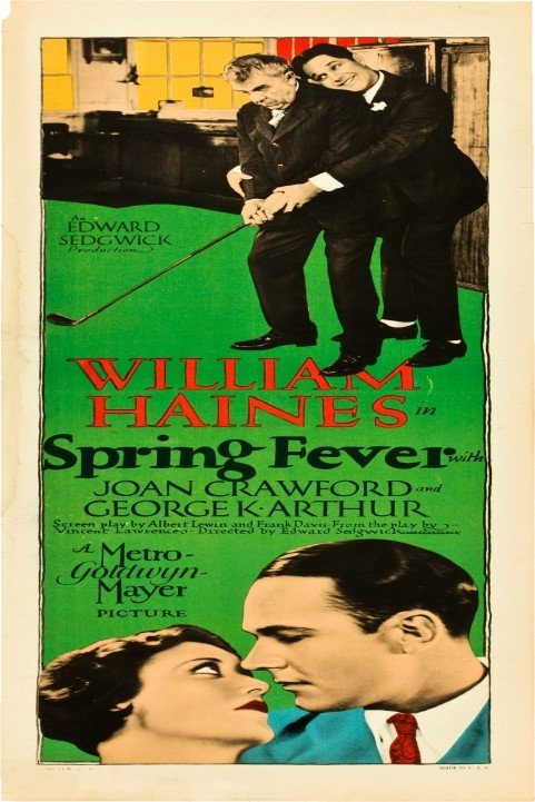 Spring Fever (1927) poster