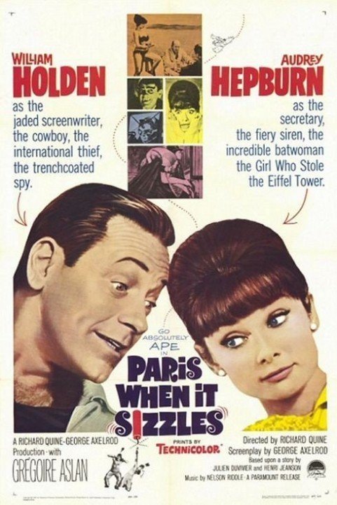Paris When It Sizzles (1964) poster
