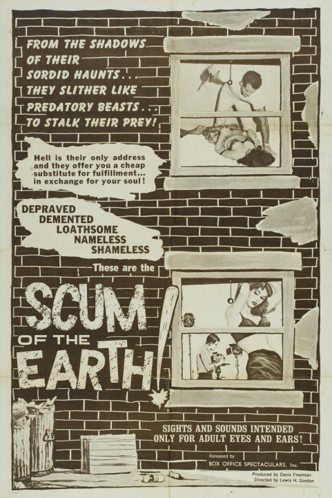 Scum of the Earth (1963) poster