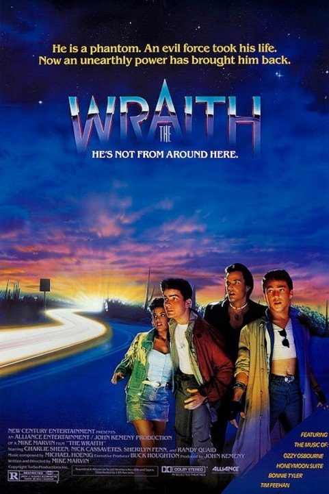 The Wraith (1986) poster