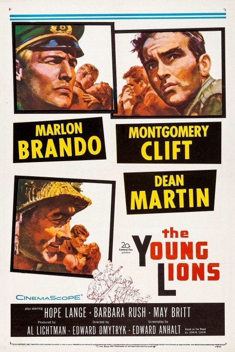 The Young Lions (1958) poster