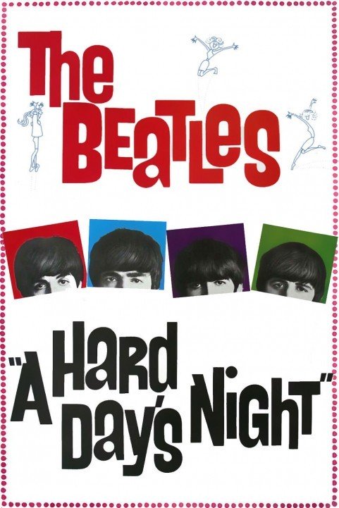 A Hard Day's Night (1964) poster