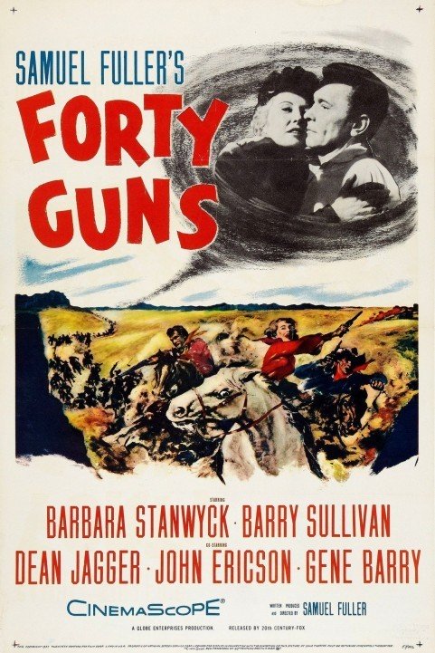 Forty Guns (1957) poster