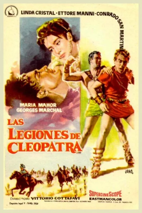 Le legioni di Cleopatra poster