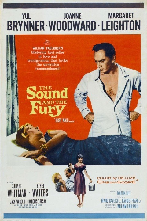 The Sound and the Fury (1959) poster