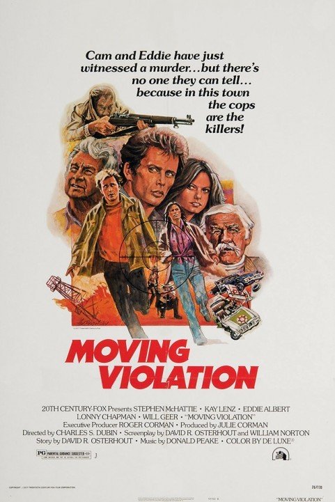 Moving Violation (1976) poster