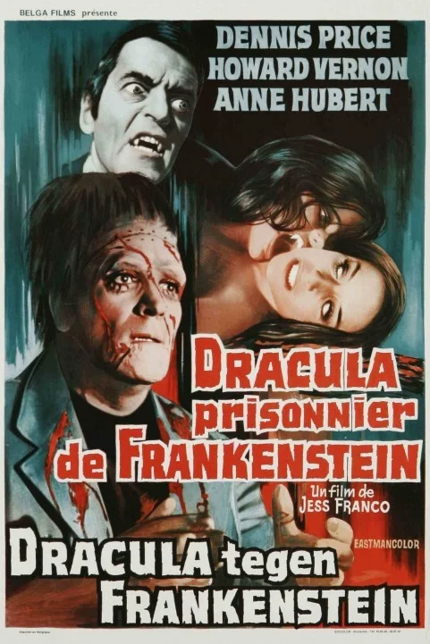Dracula contra Frankenstein poster